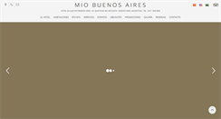 Desktop Screenshot of miobuenosaires.com
